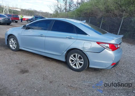 2014 Hyundai Sonata Gls from USA, damaged, VIN 5NPEB4AC6EH921620